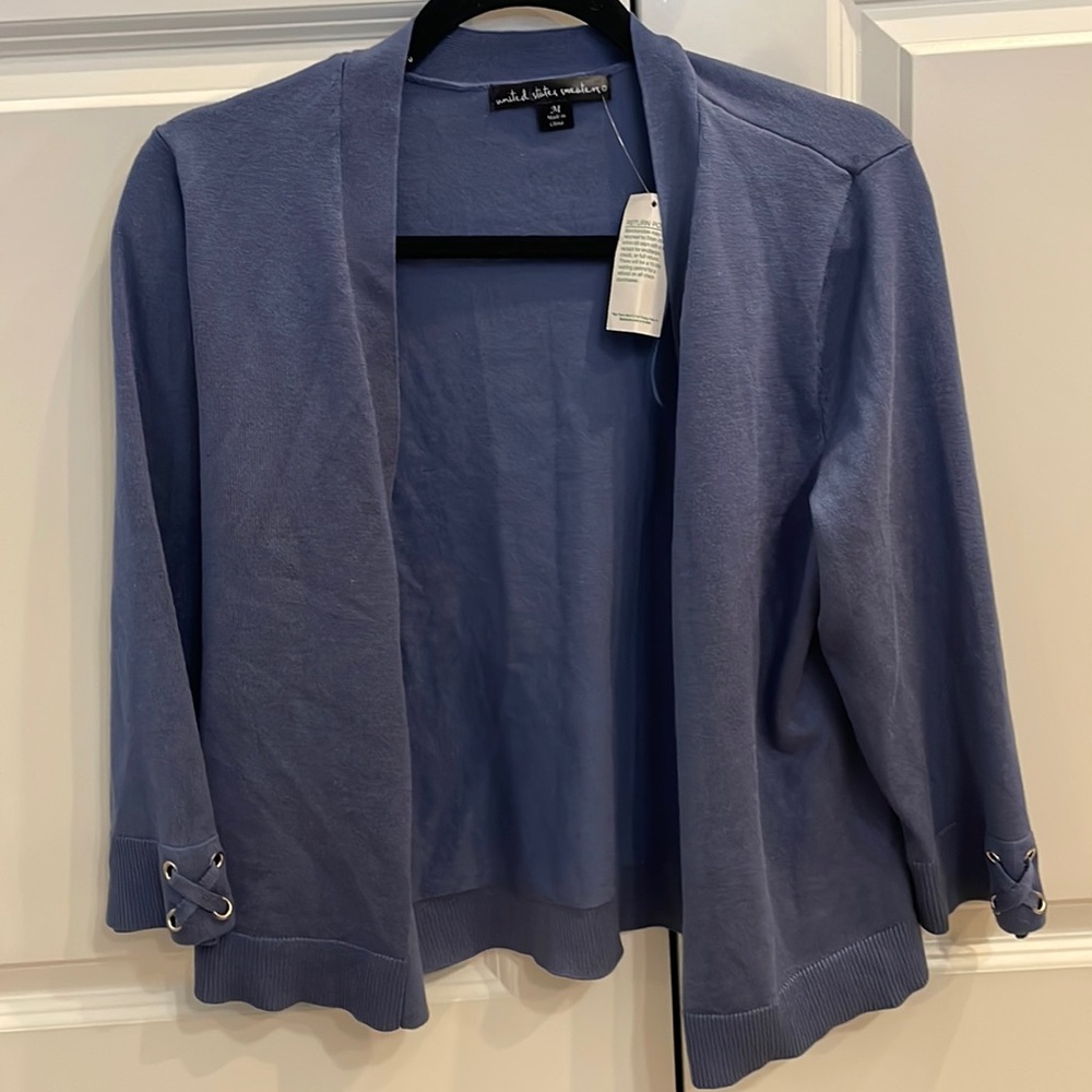 NWT United States Sweaters Blue Cardigan